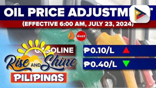Dagdag-bawas sa presyo ng produktong petrolyo, epektibo ngayong araw