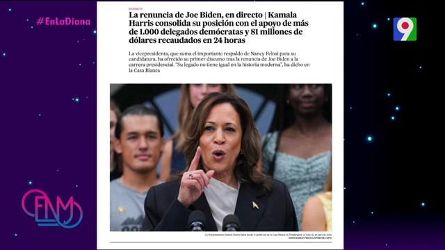 En La Diana: Kamala Harris, candidata a la Presidencia de Estados Unidos | ENM