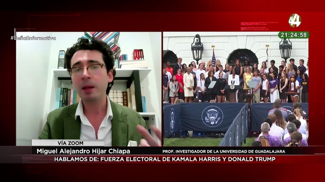 ¿Cuál es la situación de Joe Biden y Kamala Harris? El especialista Miguel Alejandro Hijar explica