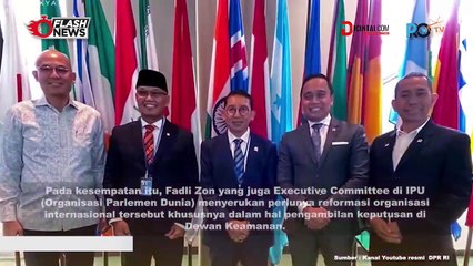 Fadli Zon Dorong Reformasi PBB dalam Pertemuan dengan Presiden Majelis Umum