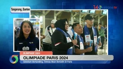 Download Video: Tim Angkat Besi Indonesia Siap Raih Medali Emas di Olimpade 2024 Paris