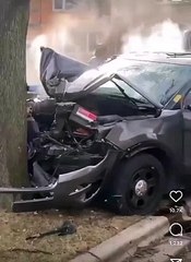 Police arrest man for filming a police crash