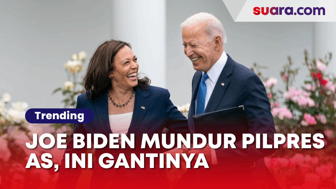 Joe Biden Umumkan Mundur dari Pilpres AS, Dukung Kamala Harris