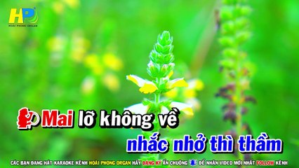 Karaoke Nhớ Nhau Hoài Song Ca (Beat Hay) Nhạc Sống - Hoài Phong Organ