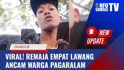 Kesal Ditilang Di Pagar Alam, Remaja Empat Lawang Ini Malah Ancam Warga Pagar Alam