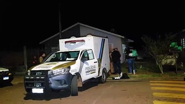 Corpo de Claudinei Rodrigues Ramos é recolhido pelo IML