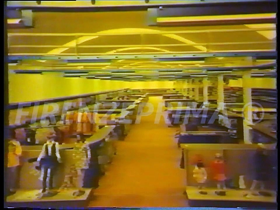 spot werbung  pubblicità La fortezza scaffalature metalliche Scarperia 1979