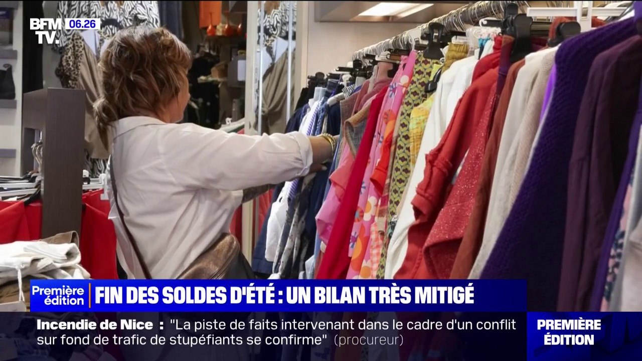 Un bilan très mitigé à l'approche de la fin des soldes d'été