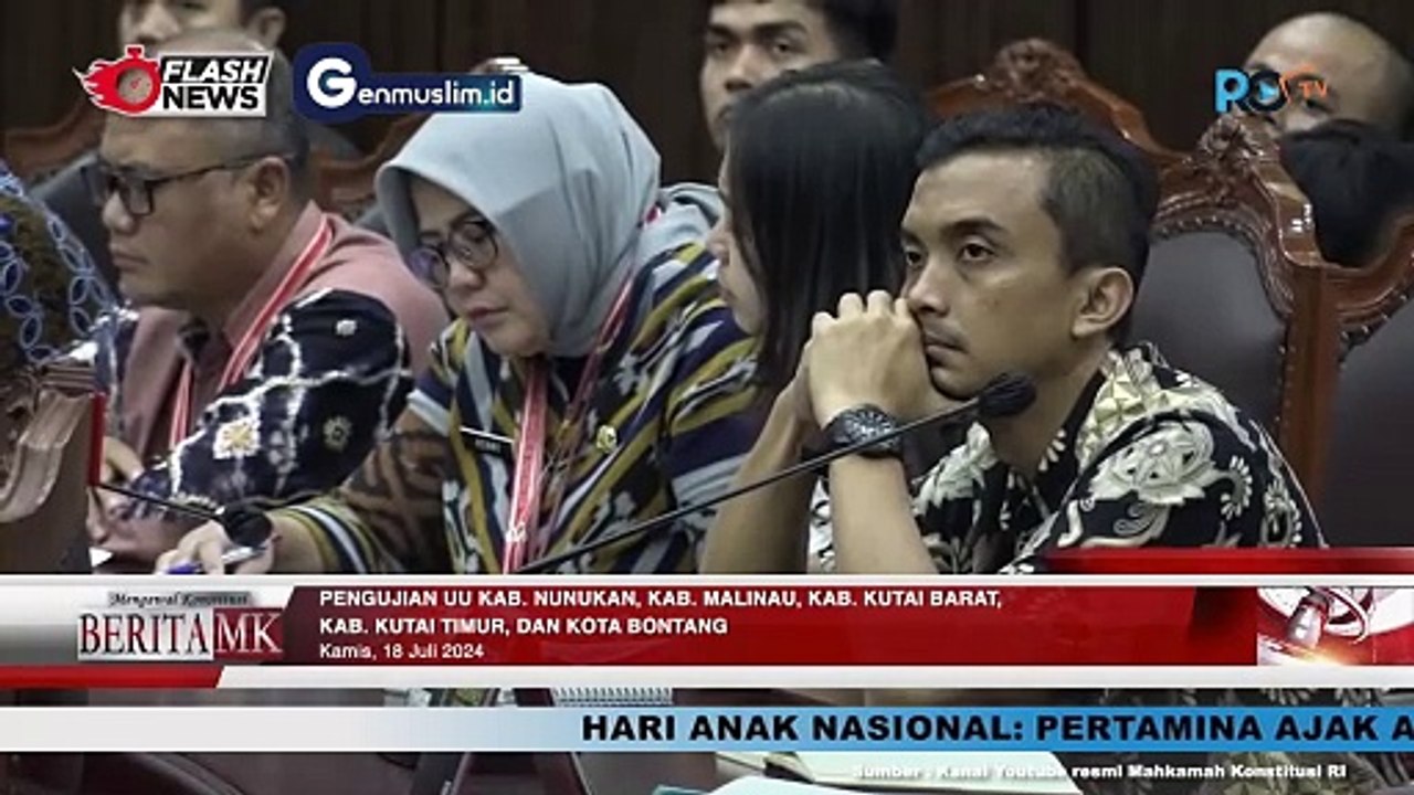MK Gelar Sidang Terkait Batas Wilayah Kota Bontang