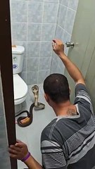 นนทบุรี คลิป สุดทึ่ง หนุ่มดับเพลิง สวมวิญญาณหมองู จับงูเห่าขนาดใหญ่ด้วยมือเปล่า ยาวเกือบ 2 เมตร