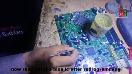 Pc motherboard repairing class 5 - dell diagnostic led 1 blink error