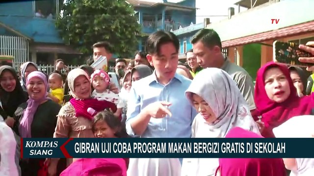Uji Coba Program Makan Siang Bergizi di SD Sentul, Gibran: Menu Rp14.900, Tidak Ada Potong Anggaran