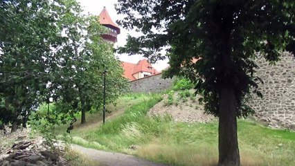 summer 2024 Czech Republic, Most, visit Hněvín Castle