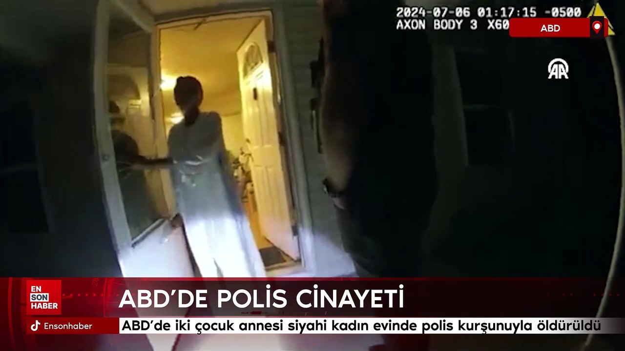 ABD’de iki çocuk annesi siyahi kadın evinde polis kurşunuyla öldürüldü