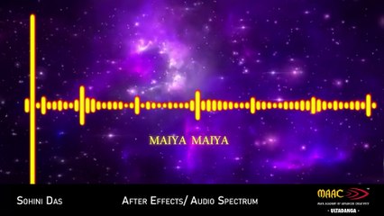 After Effects | Audio Spectrum | MAAC Ultadanga