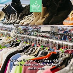 Hygiene Check: How to Wash Thrifted Clothes