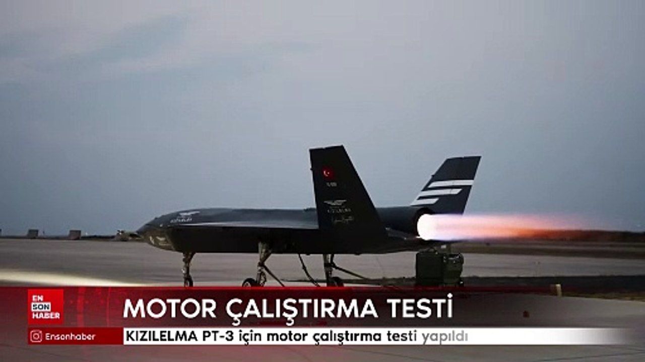 Bayraktar Kızılelma, Motor Çalıştırma Testi’ni başarıyla tamamladı