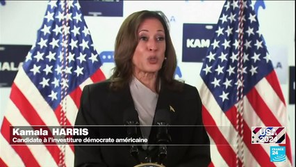 Présidentielle américaine : Kamala Harris part en campagne