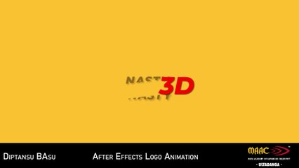 After Effects Logo Animation | MAAC Ultadanga