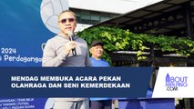 MENTERI PERDAGANGAN RI ZULKIFLI HASAN MEMBUKA ACARA PEKAN OLAHRAGA DAN SENI KEMERDEKAAN