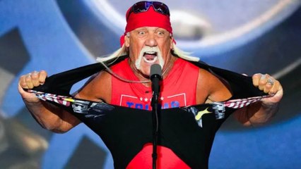 Dünyaca ünlü güreşçi Hulk Hogan’ın Trump’a desteğini açıkladığı görüntüleri gündem oldu