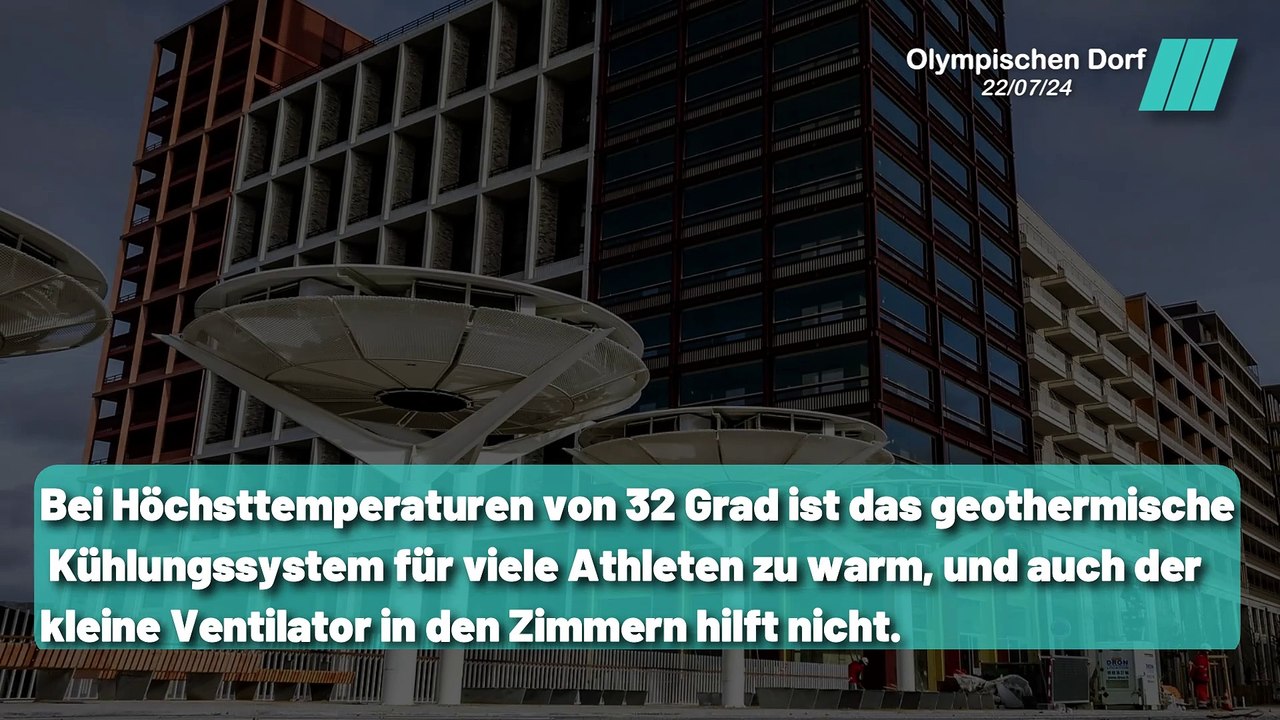 Kein Kühlschrank im Olympischen Dorf