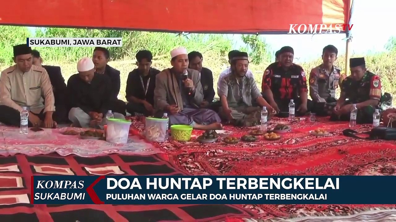 Puluhan Warga Gelar Doa Huntap Terbengkalai