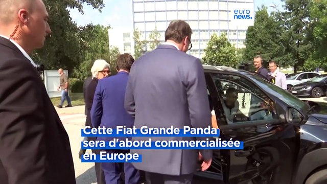 La filiale serbe de Stellantis a inauguré la production d'une Fiat Grande Panda électrique