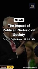 The Impact of Political Rhetoric on Society