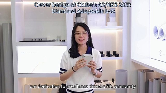 Ctube New & Improved PVC Electrical Adaptable Box