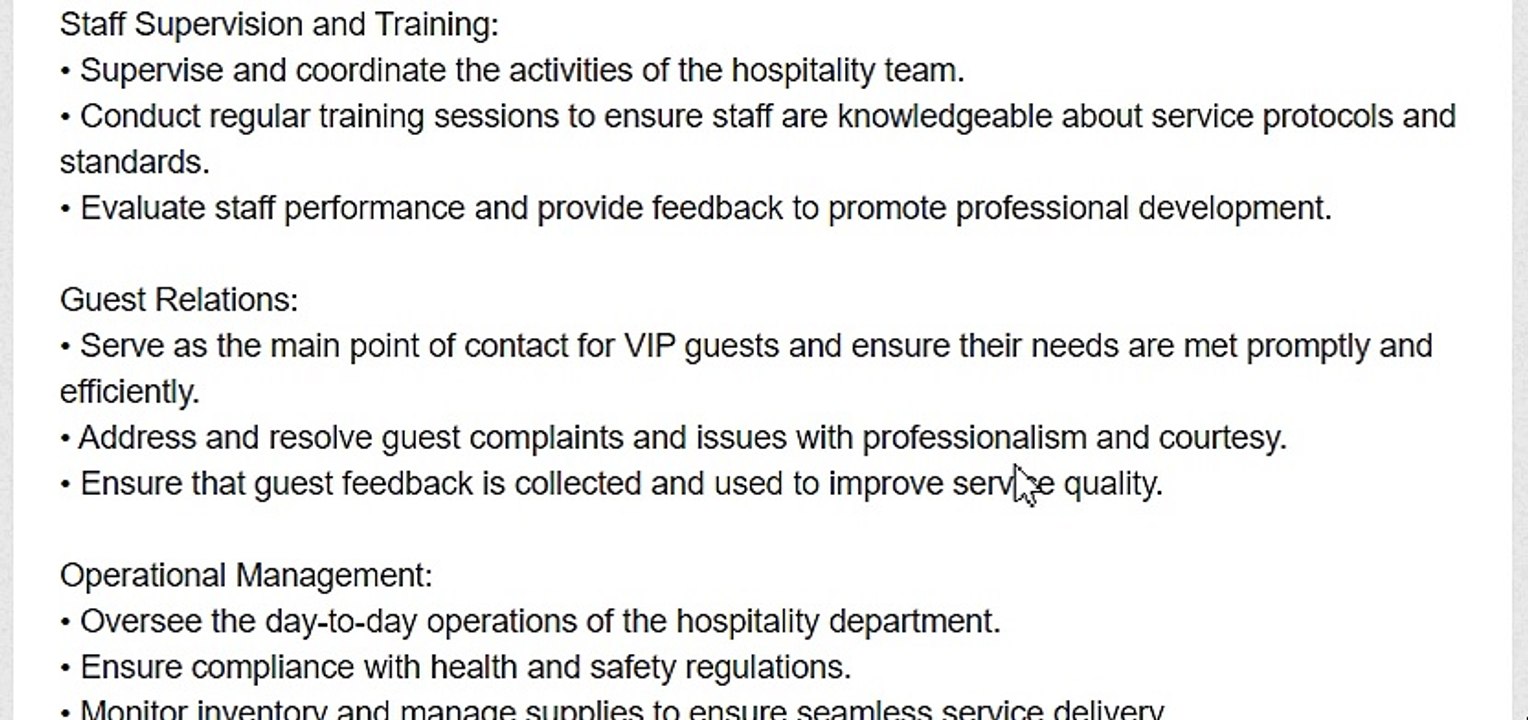 Hospitality Protocol Supervisor ME Services Abu Dhabi, UAE - dubai jobs
