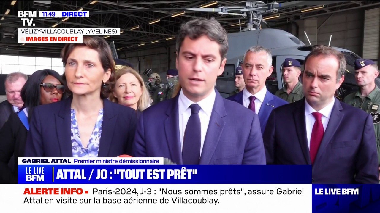 Gabriel Attal: "Ces Jeux olympiques et paralympiques doivent être un moment de rassemblement"