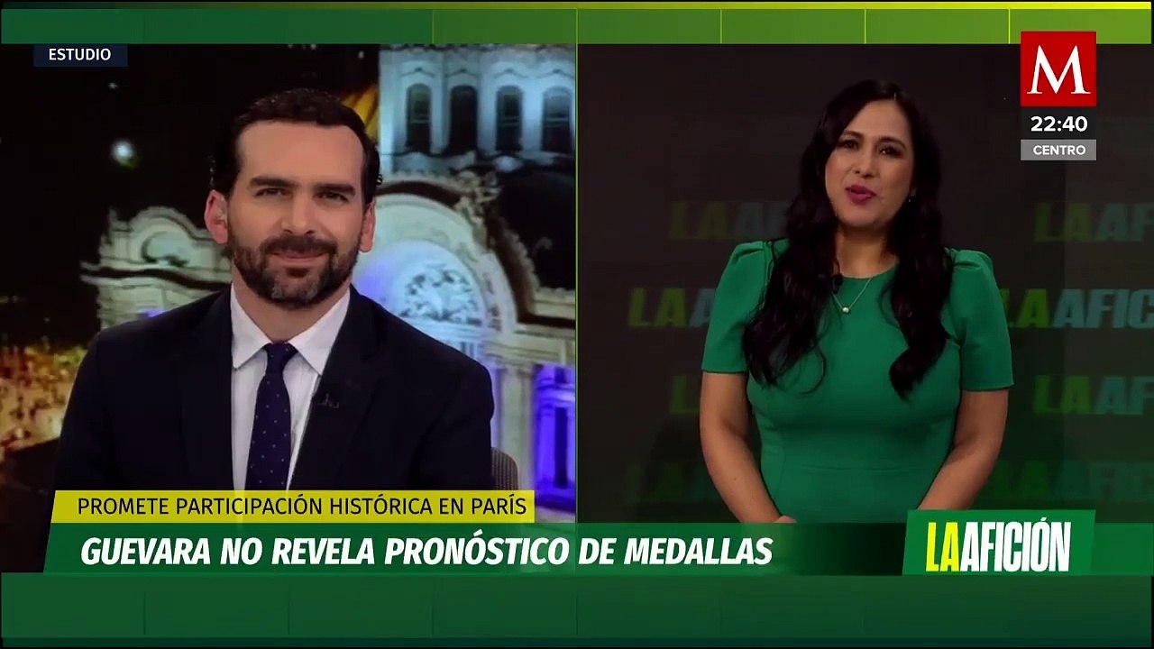 Ana Gabriela Guevara desea éxito a los atletas mexicanos en los Juegos Olímpicos de París 2024