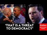 ‘Decided To Throw Joe Biden Overboard’: JD Vance Blasts ‘Elite' Dems For Pressuring Biden To Drop