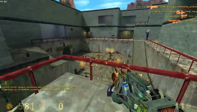 Half-Life 25th Anniversary multiplayer crossfire gameplay 2024-07-23 17-01-11-436