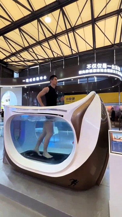 Aquatic treadmill is the coolest things you will ever see