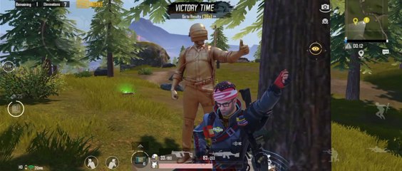 PUBG chicken Dinner enjoying with Dance