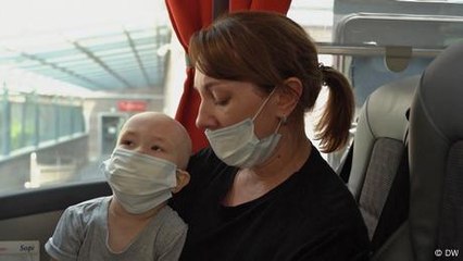 Ukrainian children living with cancer transferred abroad
