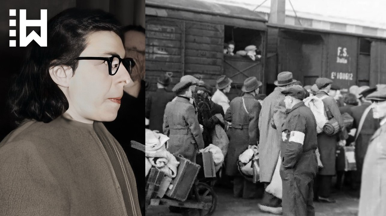 Execution of Jewish Nazi collaborator who betrayed even her own brother to the Nazis - Ans Van Dijk