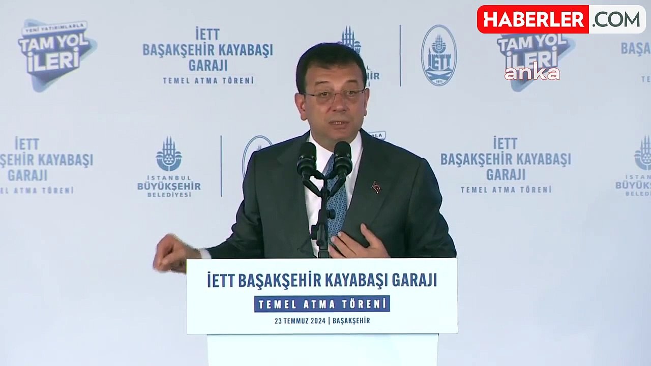 Hazine onayını bekleyen otobüs alımını anımsatan İmamoğlu: "İmzalayın, işimize bakalım, hizmette yarışalım... Vıdı vıdı etmeyelim"