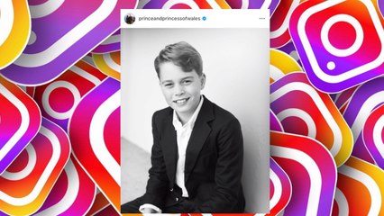 Royal Protocol Broken in Posting of Prince George’s Official Birthday Image