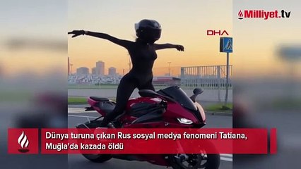 Rus fenomen Tatyana Ozolina Türkiye'de kazada öldü