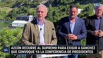 Azcón recurre al Supremo para exigir a Sánchez que convoque ya la Conferencia de Presidentes