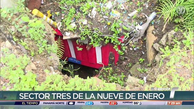 Tras denuncia el MOP inspecciona puente a punto de colapsar en San Miguelito
