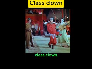 Class clown (English idiom)