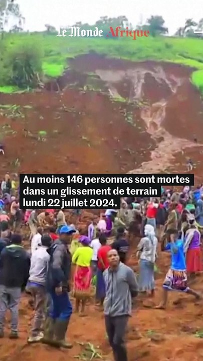 Sud de l’Ethiopie : un glissement de terrain fait au moins 146 morts