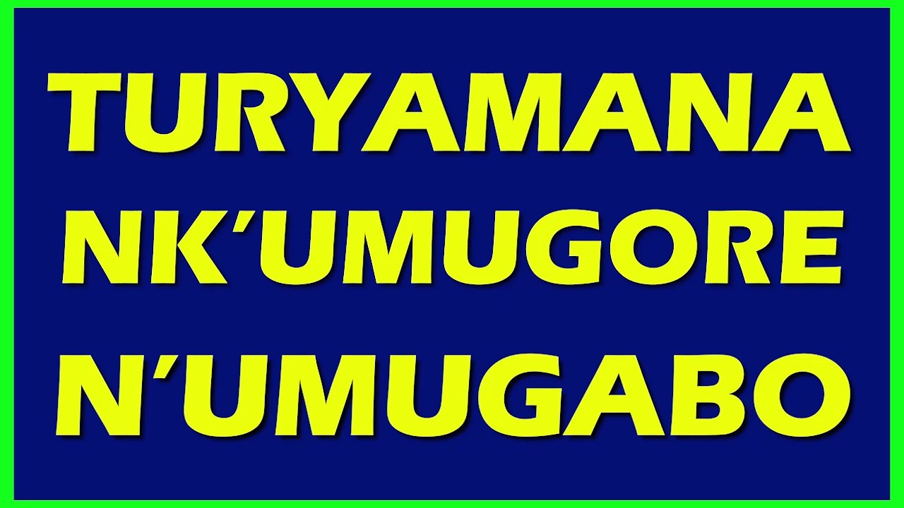 Ikinamico - Twaryamnga nk'Umugore n'Umugabo - Ikinamico Nyarwand 2024