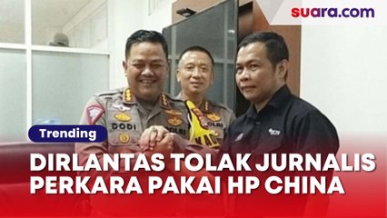 Polisi Minta Maaf Usai Tolak Diwawancarai Pakai HP China