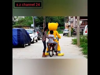 Teddy bear prank and fun with fun 2024