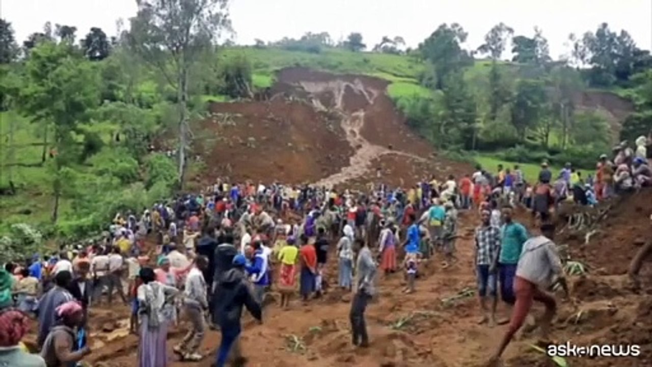 Etiopia, continuano le ricerche dei dispersi sotto una frana a Kencho
